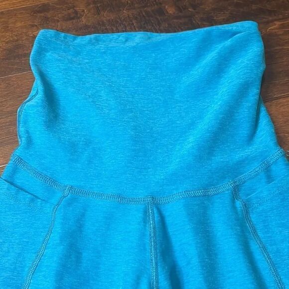 Beyond the Bump Turquoise Pocket Leggings, S! - Picture 2 of 6